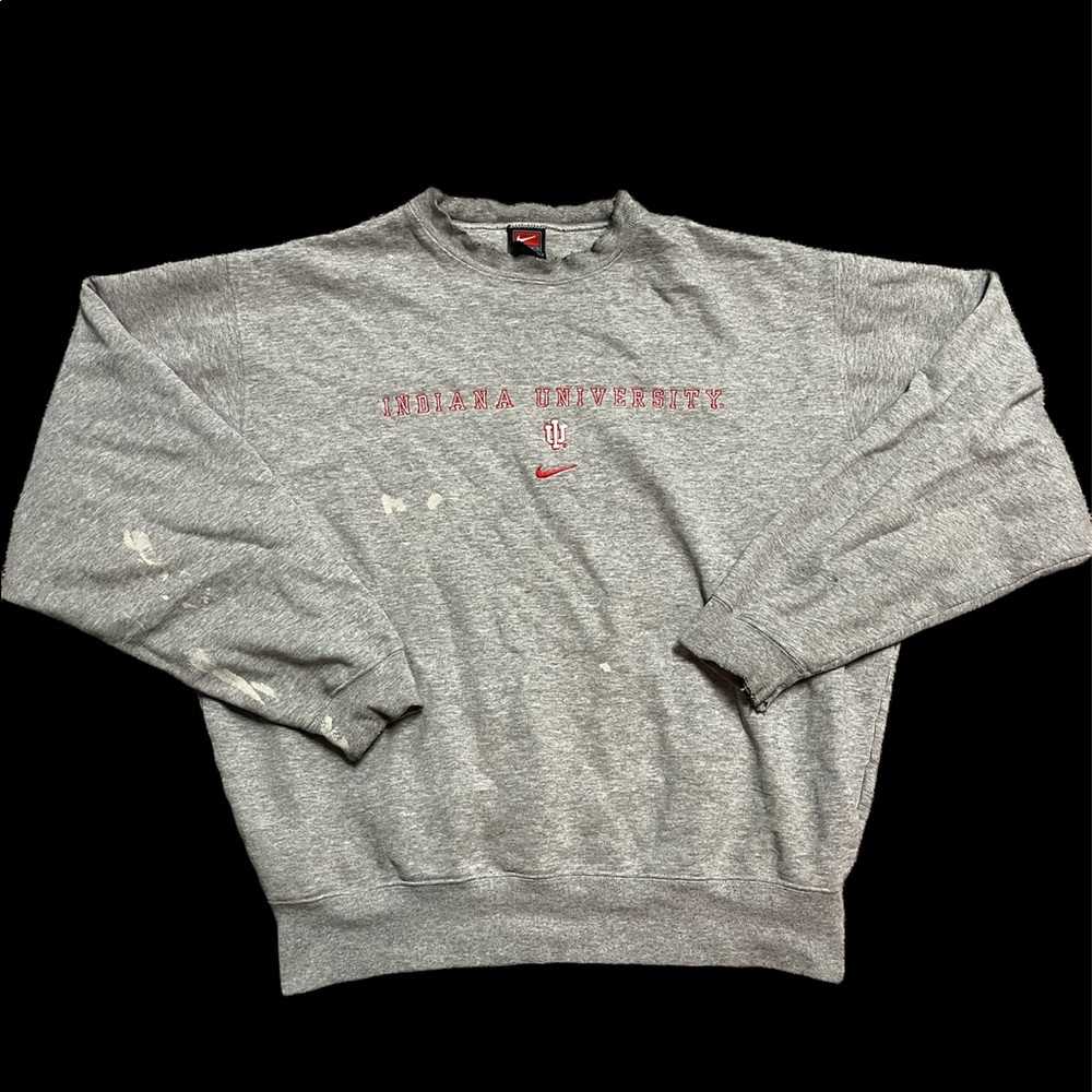 Vintage Indiana university center nike swoosh - medium
